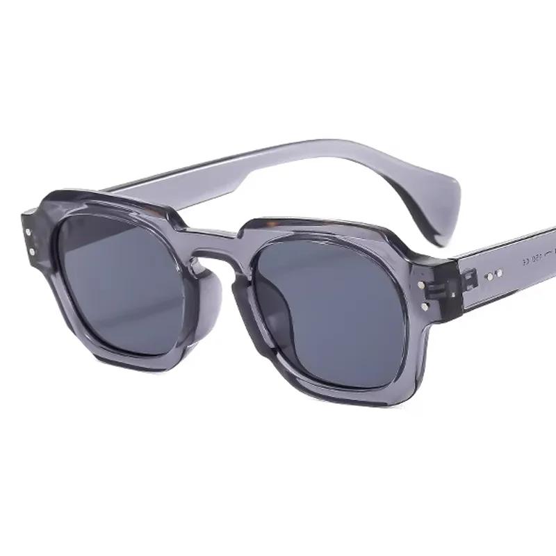 Female Outdoor Plastic Frame Square Sunglasses Women Men Elegant Classical Sun Glasses Mirror Colors Designer Brand Fashion