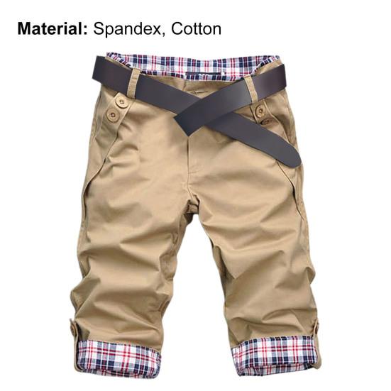 Şort Renkli Blok Patchwork Sokak Şıklığı Dar Kesim Cepler Fitness için Kısa Pantolonlar