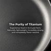 Stackable Titanium Plate Reusable Camping Plate Durable Dinner Plate  Hiking Backpacking