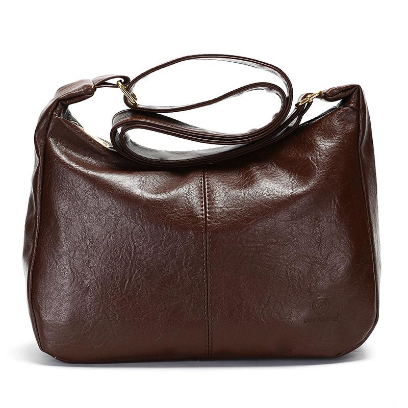

Women s Retro Soft Leather Tote - Large Capacity Crossbody for Autumn/Winter
