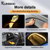 KUIC for Model 3 Highland 2024 Front Trunk Light Bright LED Silicone Light Yellow White Proposal Decor Accessories