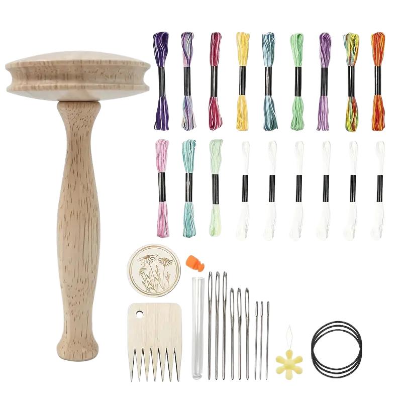 

1 Набор Деревянный Инструмент для Штопки Гладкий Одежда Носки Дыры Гриб Дарнер Сделай Сам Рукоделие Штопальная Нить Заплата Инструменты для Починки