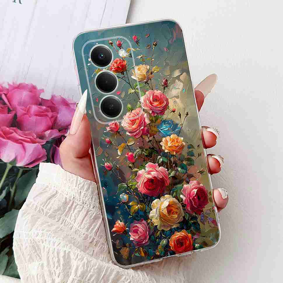 Case For Redmi 15 5G New Design Butterfly Flowers Shockproof Casing For Xiaomi Redmi15 Redmi 15 5G Soft Phone Back Cover