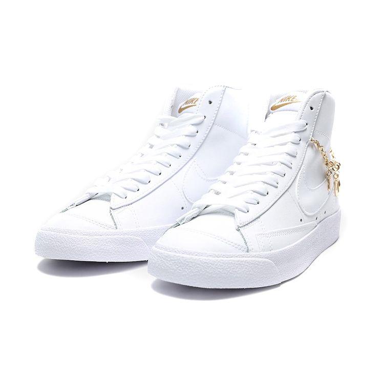 Nike Blazer Mid 77 LX Lucky Charms - White Women Sneakers Metallic-Gold DM0850-100