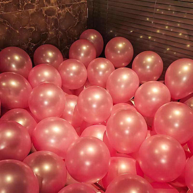 

100/50 шт./лот утолщенные шары на день рождения жемчужные латексные конфетные цветные круглые шары для украшения свадебной вечеринки воздушные шары детские игрушки 50pcs&10inch розовый