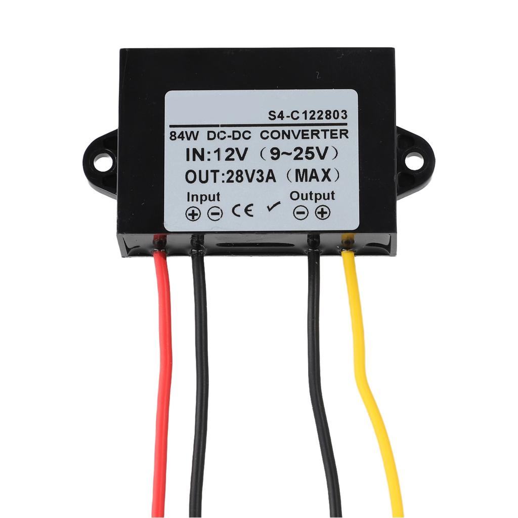 12V To 28V Voltage Regulator 12V To 28V DC-DC Converter Conversion Efficiency 95 IP68 Waterproof Heavy Rain Conditions