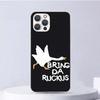 Cartoon Duck Goose Game Soft Case For iPhone 16 17 Air 16E 15 Plus 11 12 13 Mini 14 Pro Max Phone Cover Apple 7 8 SE Coque Funda
