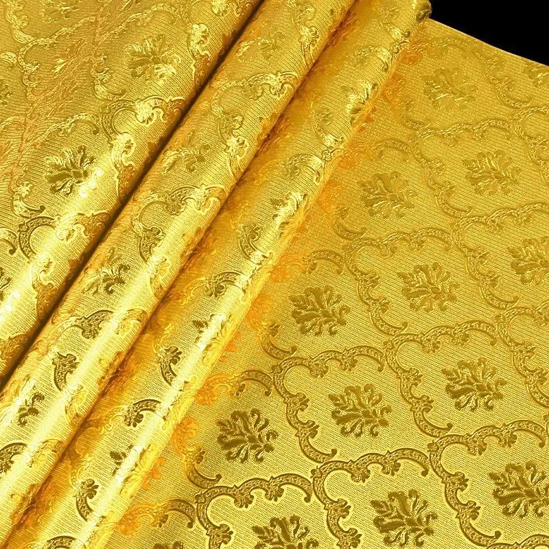 

Водонепроницаемые Роскошные Полосатые Обои Домашний Декор Современные Настенные Покрытия Рулон 9,5 м Дамаск Металлик Блеск Золотая Фольга Обои 53cmx9.5m