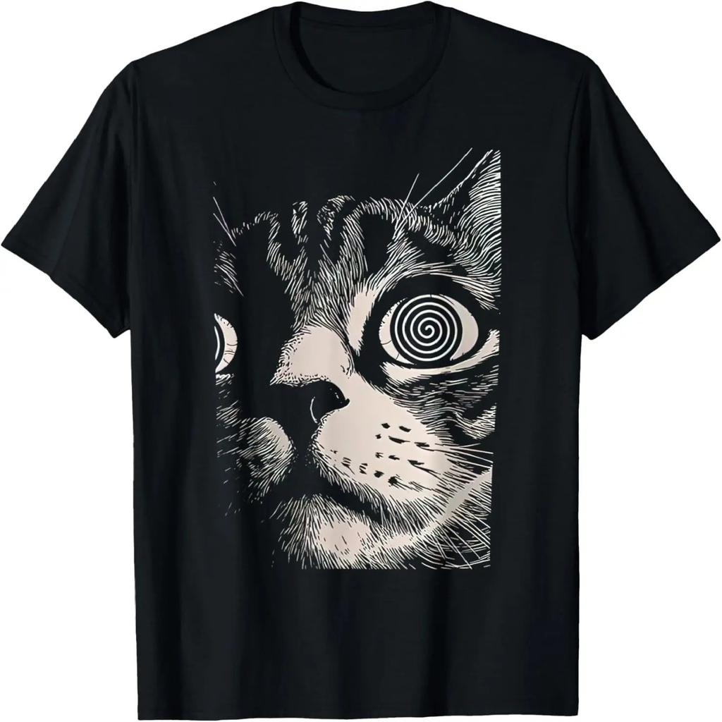 Pastel Goth Creepy Teddy Bear In Dark Forest Menhera Anime T-Shirt