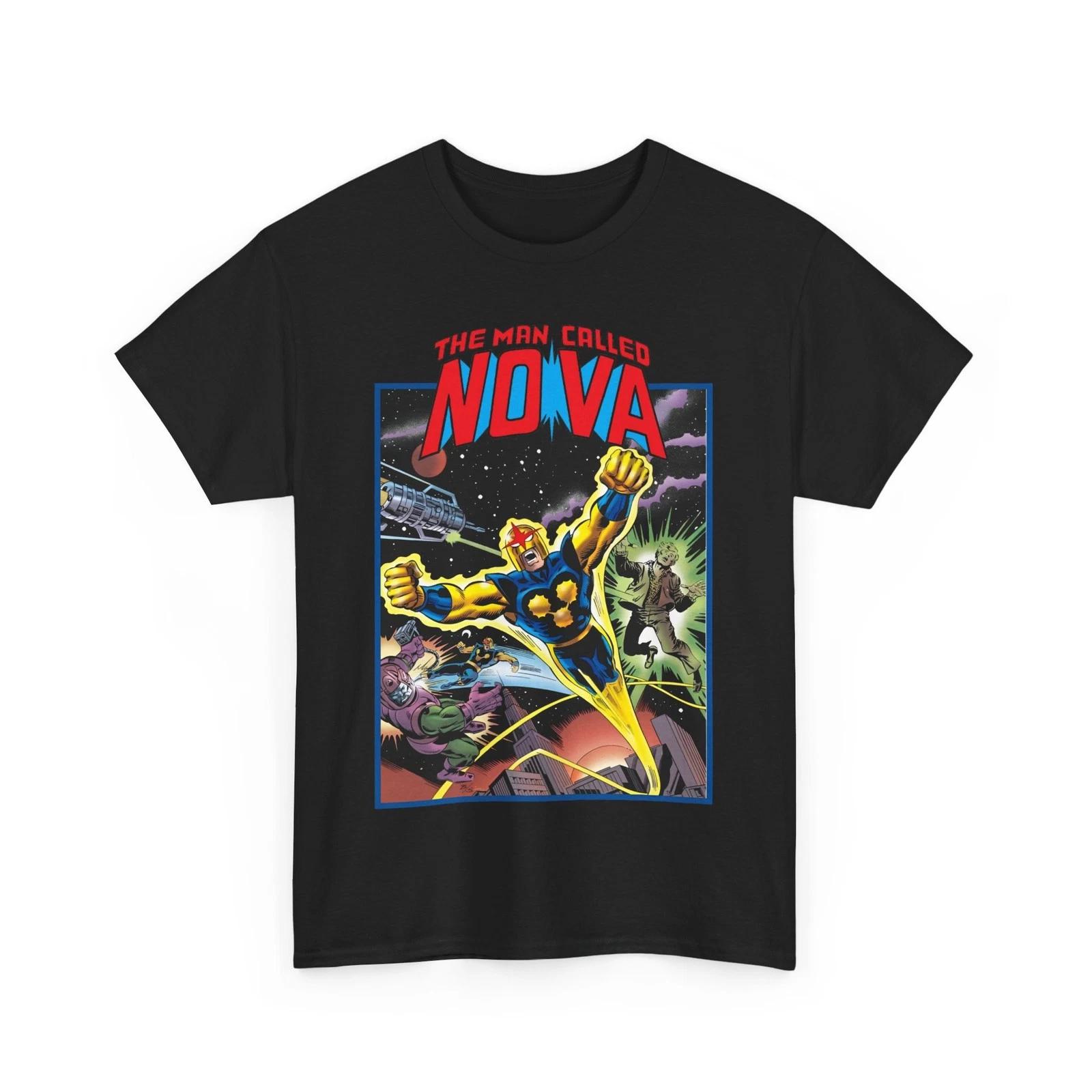 Nova T-Shirt - Marvel Comics - Richard Rider - 1970s Comic Series Art XXL