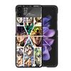 All JoJo's Bizarre Adventure Clear Phone Case For Samsung Z Flip 7 6 5 4 3 Galaxy ZFlip7 ZFlip6 ZFlip5 ZFlip4 ZFlip3 5G Print Co