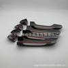 16-21 Geely Boyue Czarna Dekoracja Klamki Drzwi z Włókna Węglowego