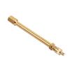 Brass Auto Tire Valve Stem Extension Pole Caps Extender Straight Bore 100 Mm