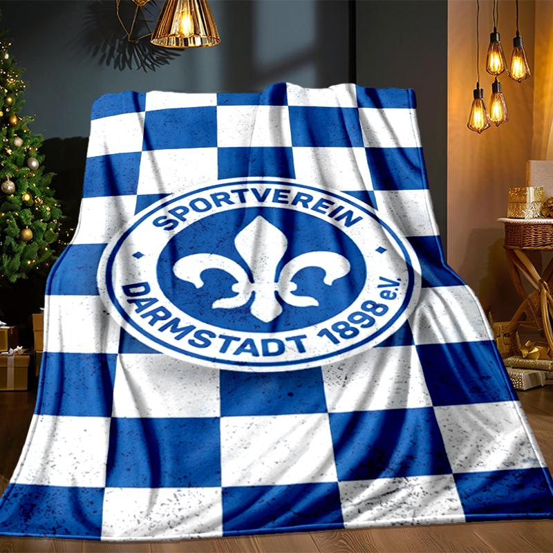 Sport Club Darm-stadt  Blanket Lightweight Ideal Bedding Blanket Perfect for Travel, Camping, Living Rooms, Offices, Sofas, Fan Christmas gift