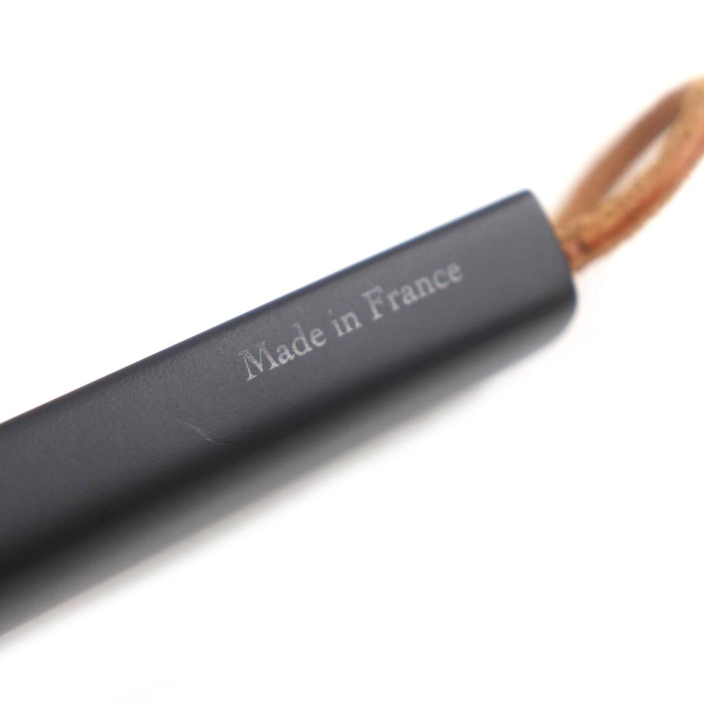 Doskonałe HERMES Inne akcesoria Czarny brązowy drewniany męski 052052ZH Używany