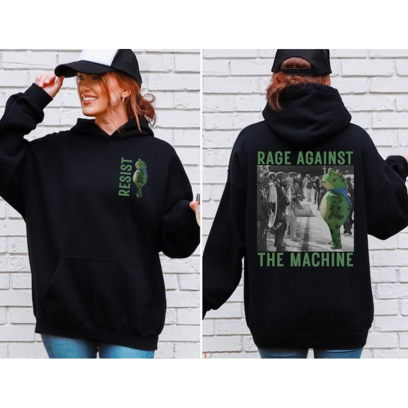 Rage Agat The Machine Portland Frog Hoodie