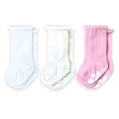 Hi Baby Club Neugeborene Rollkniestrümpfe 3-teiliges Set Bärentatze rutschfest, koreanische Babyprodukte