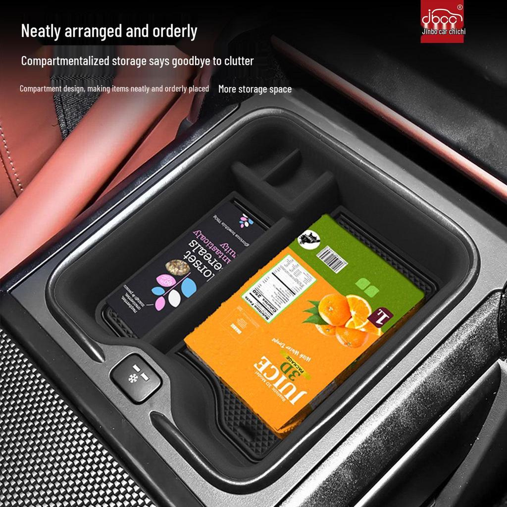 Compatible Armrest Box Storage for 2023-2026 Land Rover Range Rover Sport Central Console Accessories