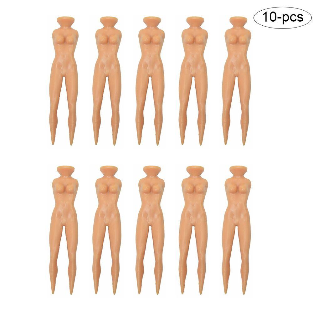 

Professional Training Aid Lady 70mm Plastic Beauty Golf Holder Golf Tees Ball Socket Manikin бежевый