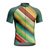 Mens Womens Short Sleeve Cycling Jersey Breathable Quick-Dry Bike Shirt Road Racing Team Wear