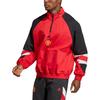 Adidas SS23 Icons Retro Series Manchester United Football Contrast Logo Print Long Sleeve Men Football Jersey Red HT2000