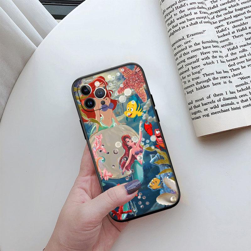 The Little Mermaid Phone Case for Samsung Galaxy Note 10 20 S23 S22 Ultra FE Plus M06 M15 M16 M35 M55