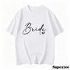 Bride Heart Evjf Hen Party Gropu Unisex Tshirt Girl Wedding Female Tops Camisetas Female Fashion ONeck Short Sleeve