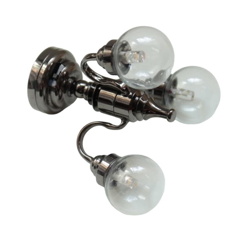 Chandelier Model Bedroom Ceiling Light Miniature Lamp Model Accessories Role Play Furnishings Lighting Toy Doll House