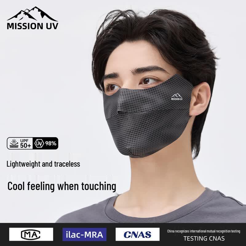 MISSION Men s UV Ice Silk Full Face Sun Protection Mask