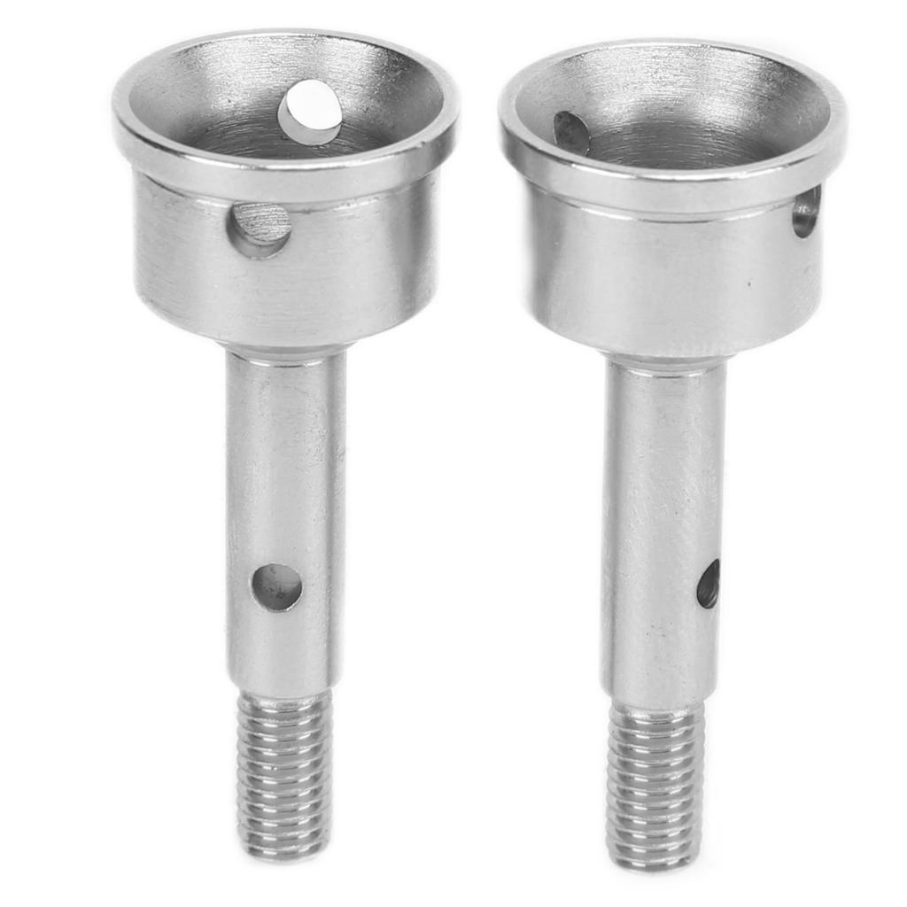 2pcs RC Wheel Axle Steel Drive Shaft Cup Replacement with Pole and Axle Pin for   UDR 1/7 RC Car