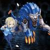 Flood Lion 3.6cm Deformed Egg Hyper Dragonoid Battle GameToy