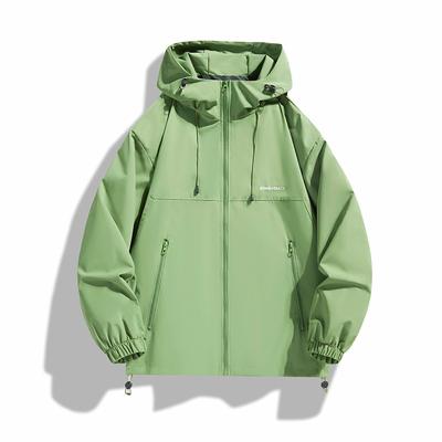 Winddichte Jacke Herren Frühling und Herbst Amerikanisch Trendy Outdoor Funktionell Hübsche Jacke Jacke Oberteil Herrenbekleidung
