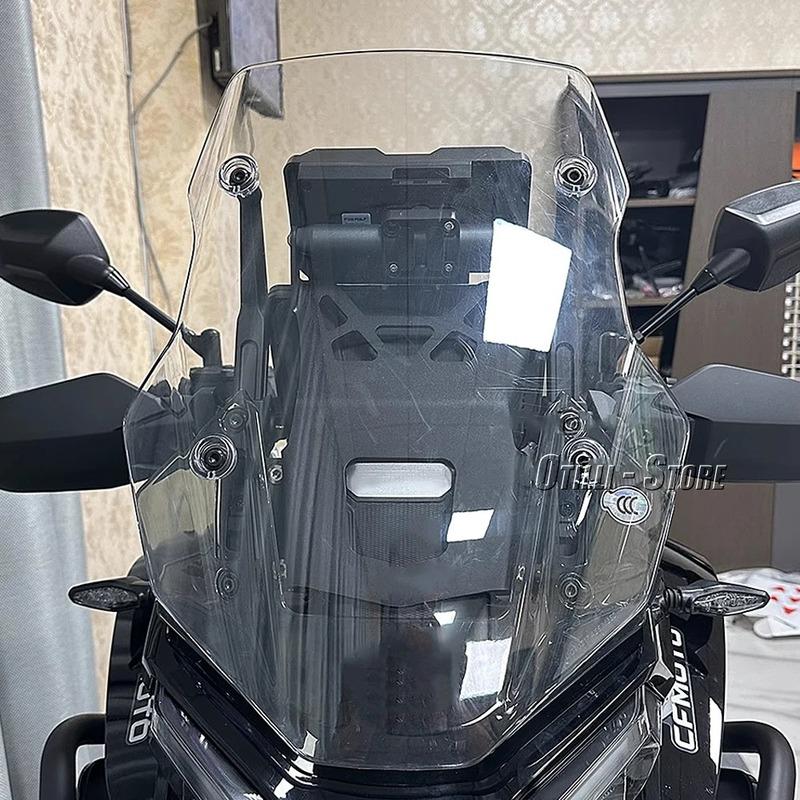 Nový 22mm Pro CFMOTO 800MT 800mt 800 MT 2023 2024 2025 Držák na navigaci GPS Mobilní chytrý telefon Nabíjení Motocykl Přední Střední