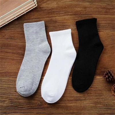 Meias de Algodão Masculinas Novas Meias Pretas Sociais Masculinas Respiráveis Outono e Inverno Homens