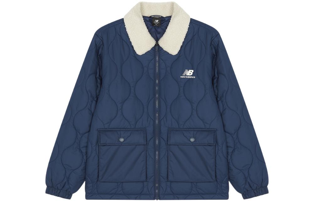 New Balance Puffer Jacket Winter Men s Blue AMJ23352-NNY M