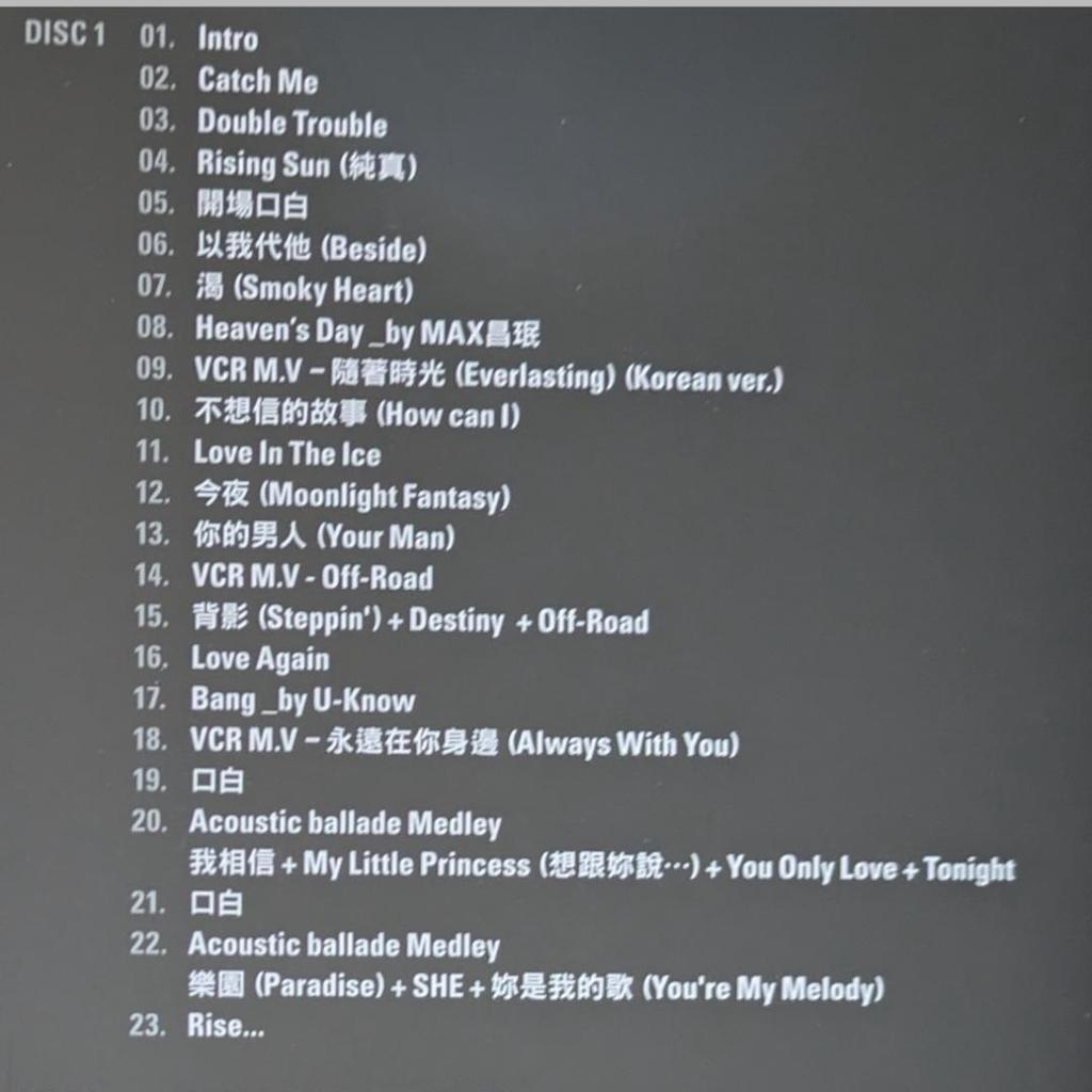 [USED] TVXQ! Live Tour DVD Photobook (Taiwan Version)