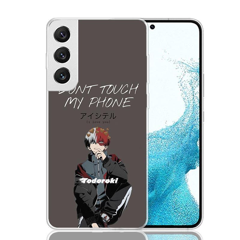 My Hero MHA Todoroki Shoto Phone Case For Samsung Galaxy S26 S25 Edge S24 S23 FE S22 Ultra S21 Plus S20 + Fundas Cover Coque Gal
