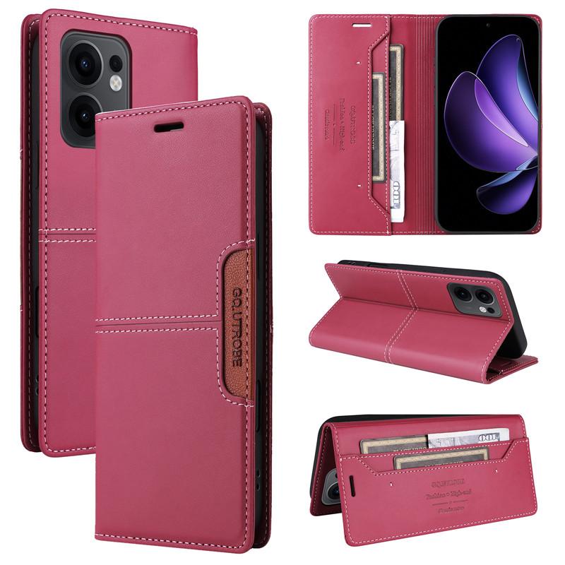 Magnetic Wallet Anti-theft Leather Case For OPPO Reno14 F Reno 14 14F 13F 13 FS 12 F Reno13 Pro 5G Holder Phone Book Flip Cover