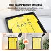 Jersey Display Frame Case, 23.3 X 31.2 X 1.5 In, Large Lockable Sport Jersey Shadow Box with 98% UV Protection PC Glass and Hangers, for Baseball