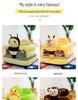 Plush Cartoon Baby Training Seat: Children's Safety Backrest Sofa
