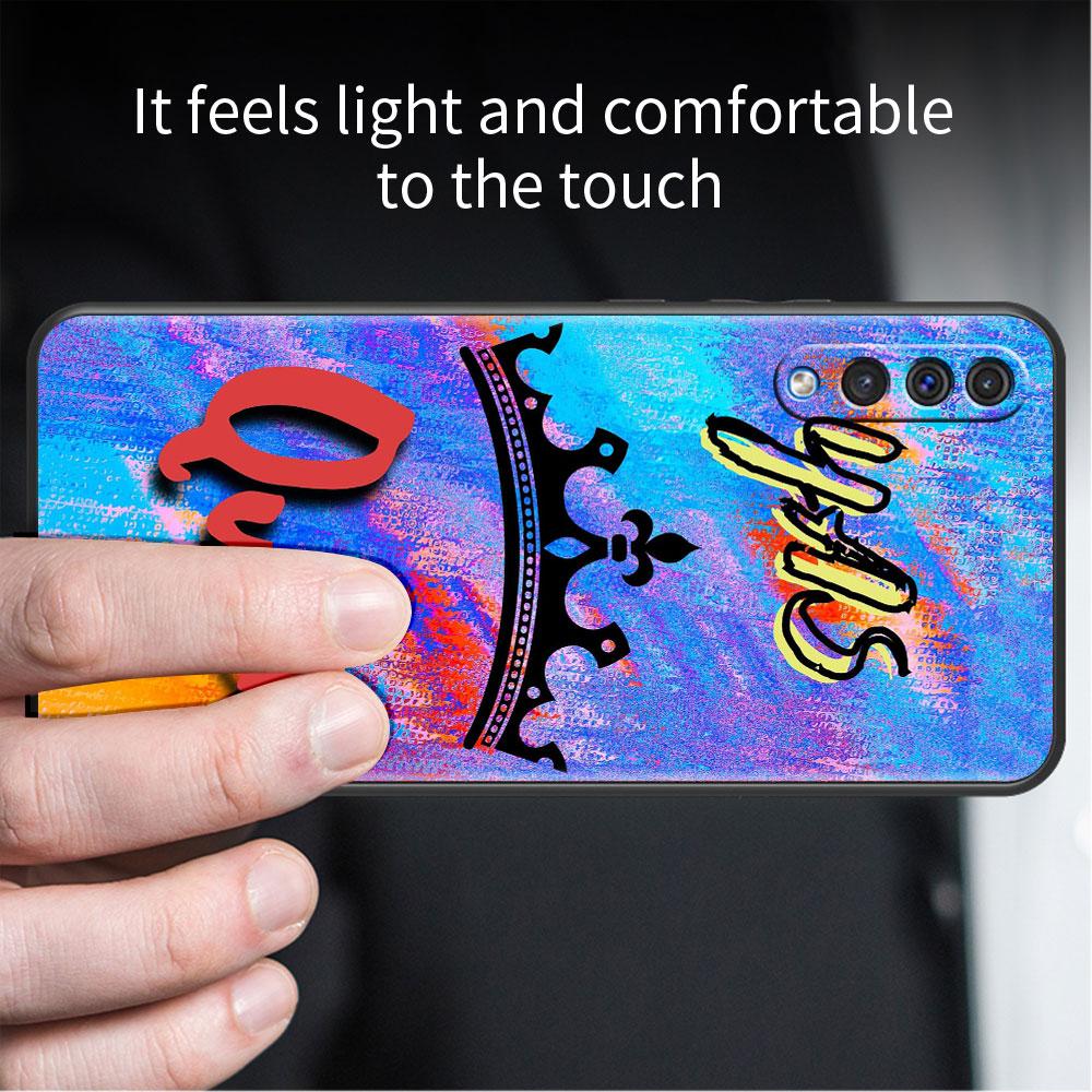 Soft Case For Samsung Galaxy Note 20 Ultra 10 Plus Lite A50 A70 A20 A40 A20e 9 8 A60 A10e Funda Phone Cover Princess Mom Queen
