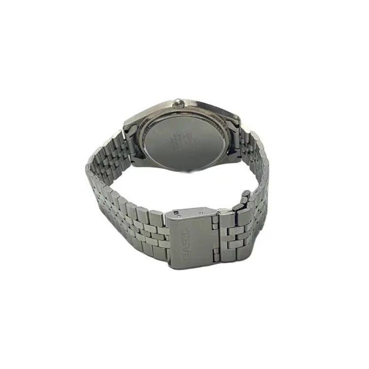 Casio Standard Series Life Waterproof Quartz Movement Stainless Steel Strap Watch Men Watches White MTP-1129AA-7BJH