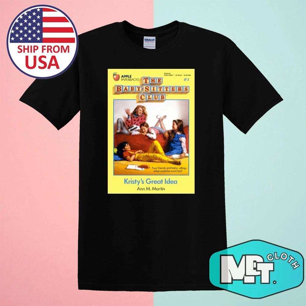 The Babysitter s Club Book Men s Black Size S-5XL XL