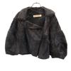 Beauty Products Made In Italy Fur Jacket 38 Black Women Used
