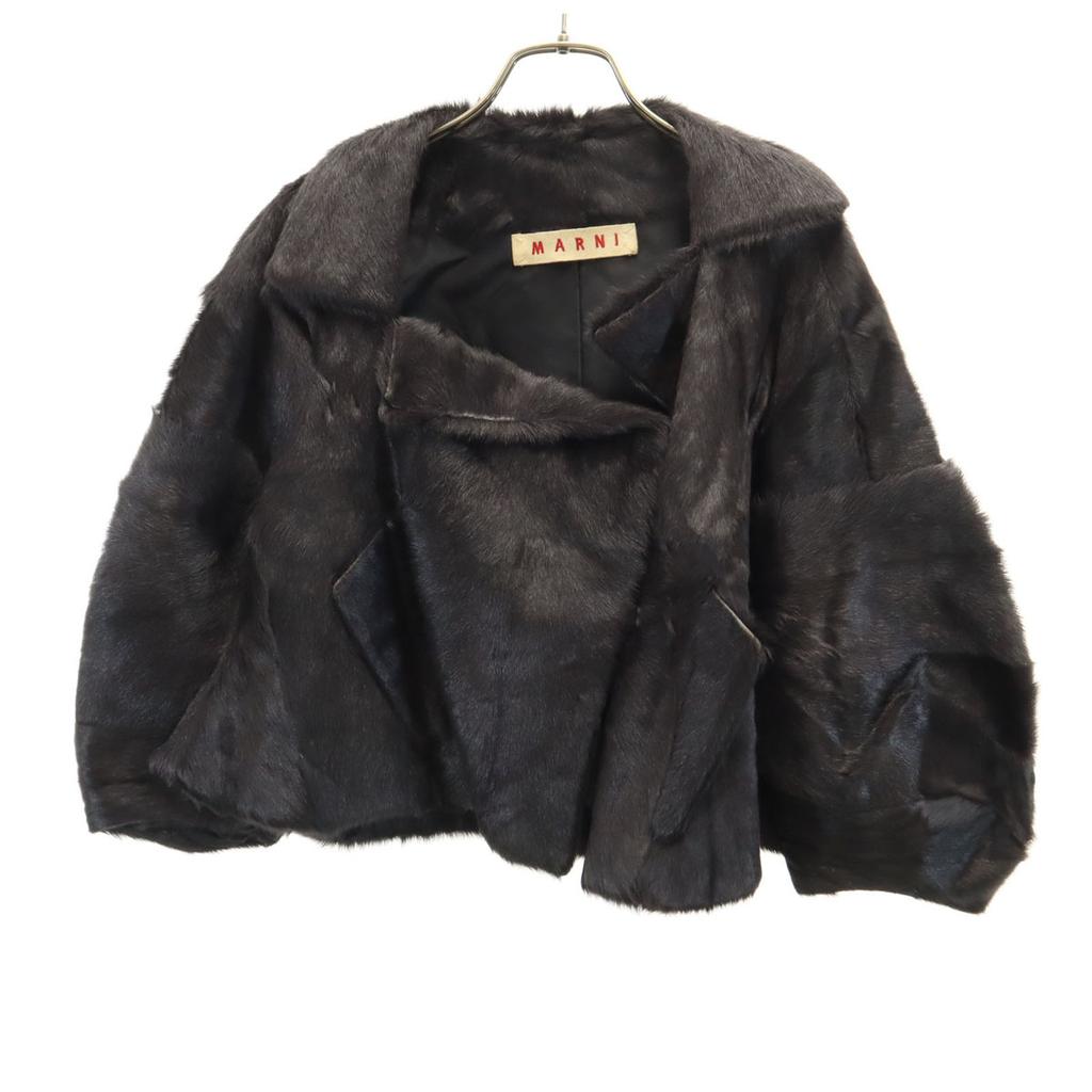 Beauty products MARNI made in Italy fur Jacket 38 black Women Used