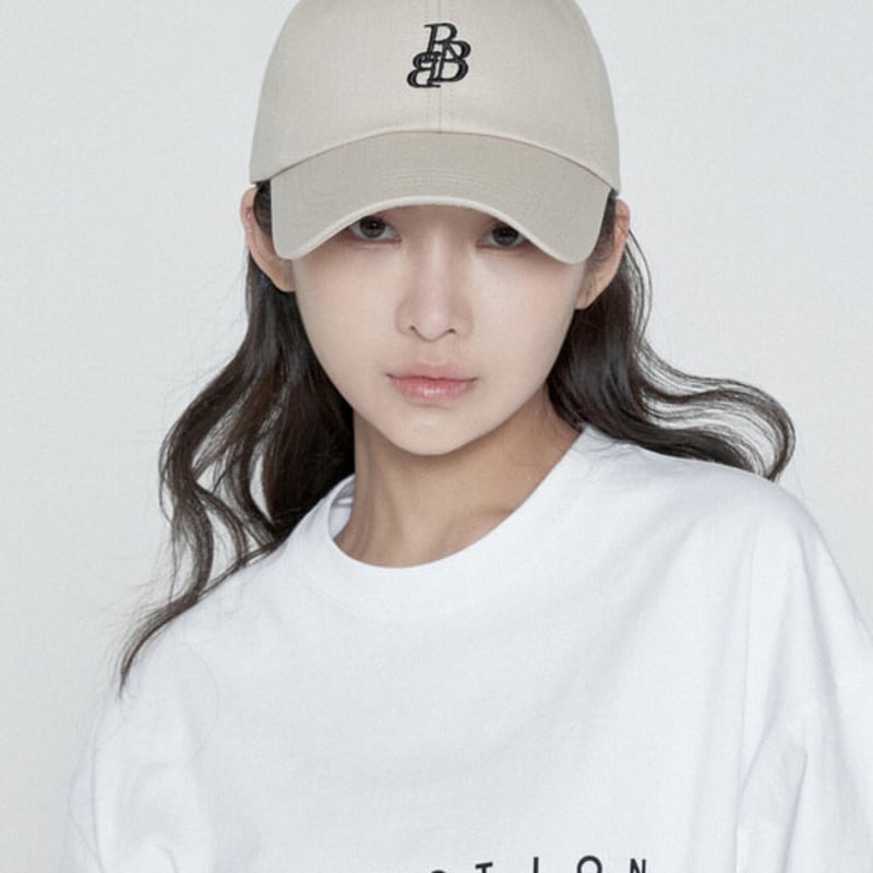 RAINBOWBOWL RBB Signature Small Logo Ball Cap - Beige