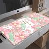 Kawaii Cute Mouse Pad Gamer Mousepad Large Keyboard Pads Deskmat Game Mouse Mat Gaming Table Carpet XXL Pink Carpet xmm