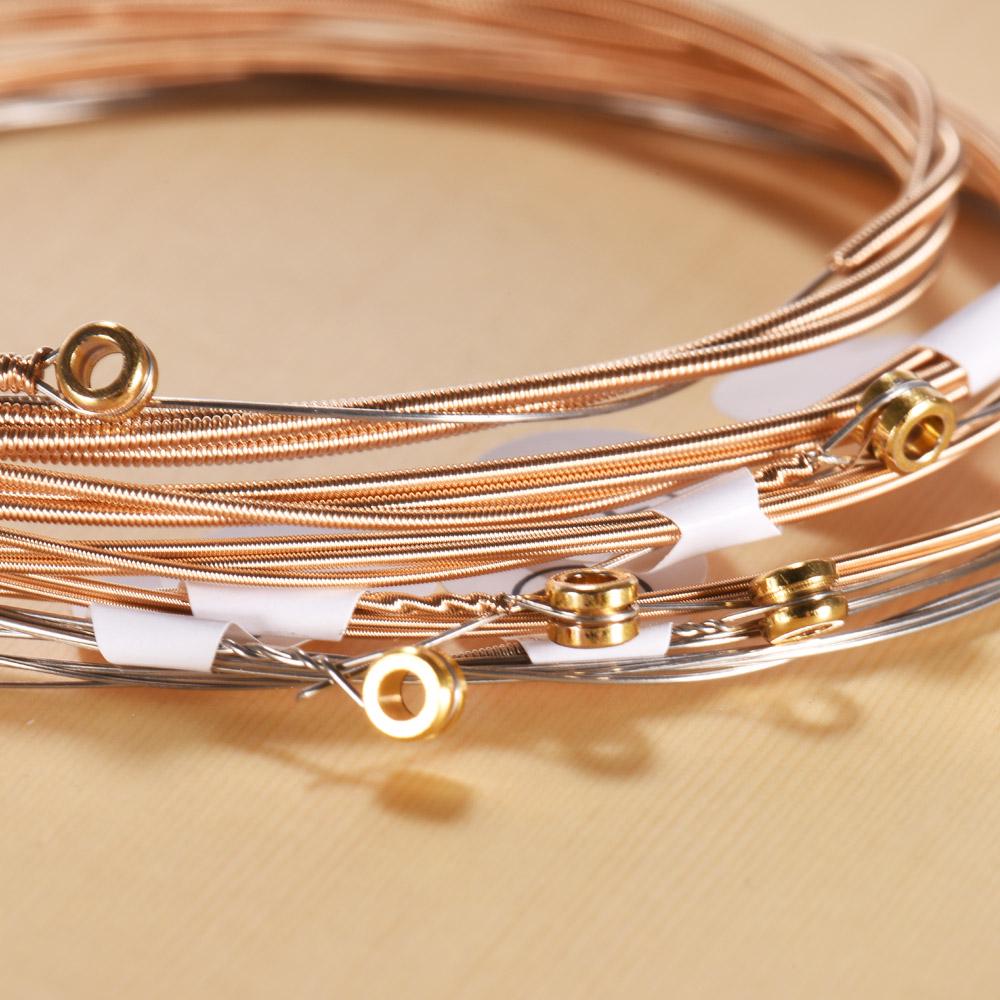 ZIKO DP 012  Light Acoustic Guitar Strings Hexagon Alloy Wire Phosphor Bronze Wound Corrosion Resistant 6 Strings Set