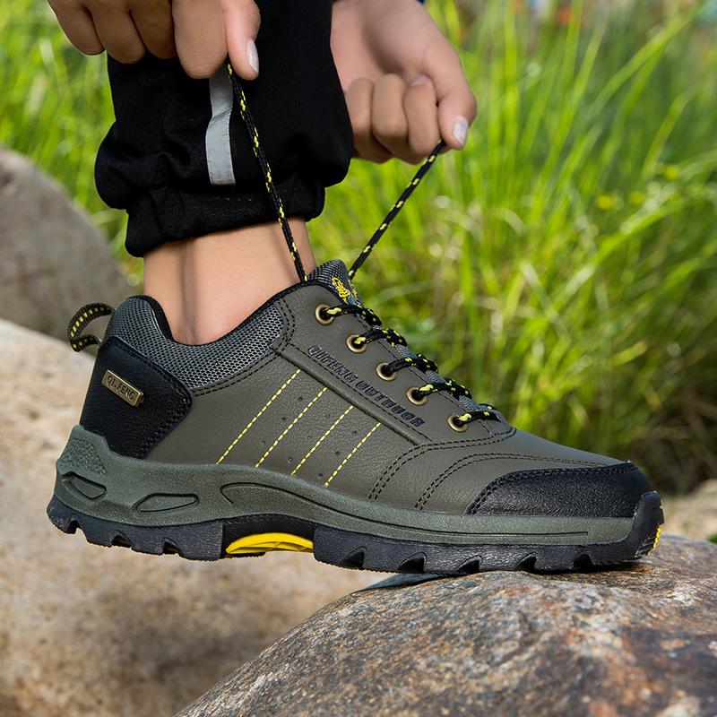 Pantofi de exterior pentru drumeții în aer liber Călătorii în aer liber Pantofi de drumeție Pantofi respirabili pentru bărbați Tălpi anti-alunecare rezistente la uzură Interioară confortabilă Respirabilă