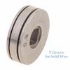 1 pcs Wire Feed Drive Roller - Roll Parts For TIG Welding Machine